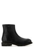 Black Leather Ankle Boots 1
