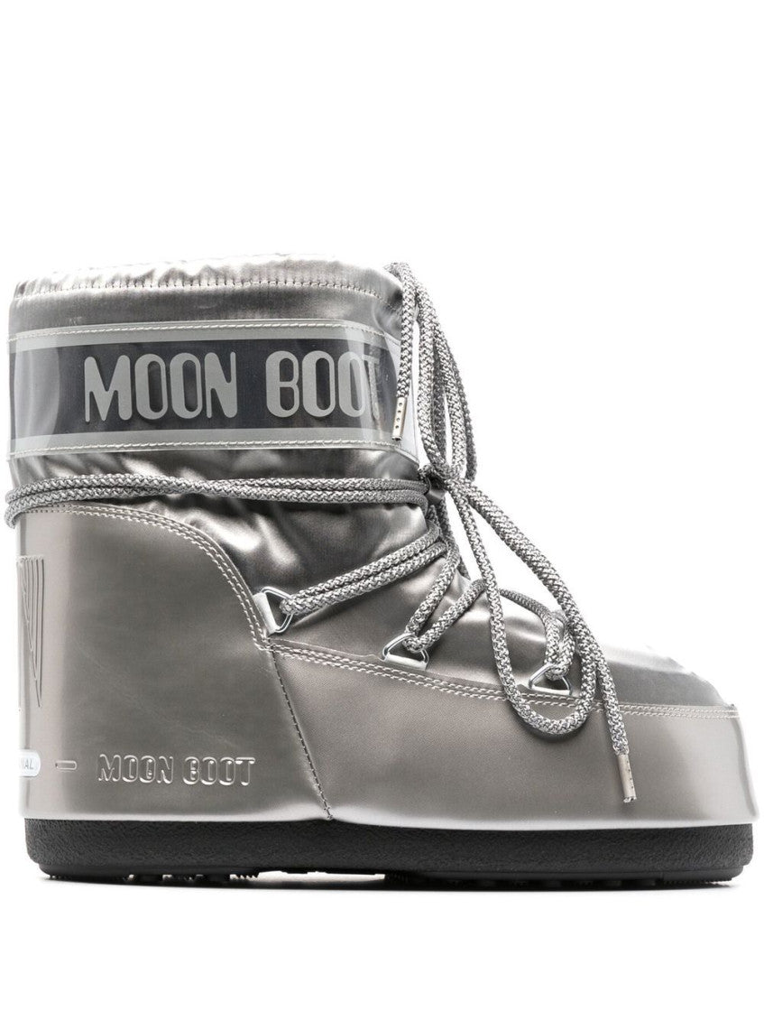 Silver Logo Boots 1