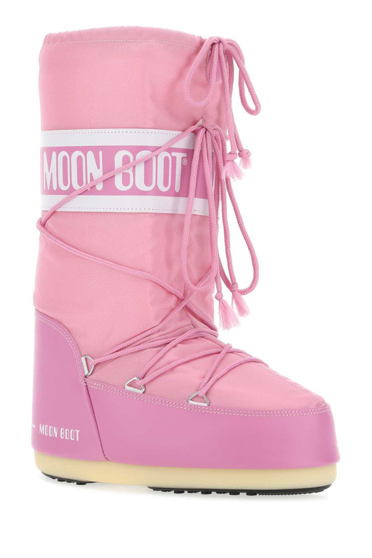Pink Logo Icon Boots 2