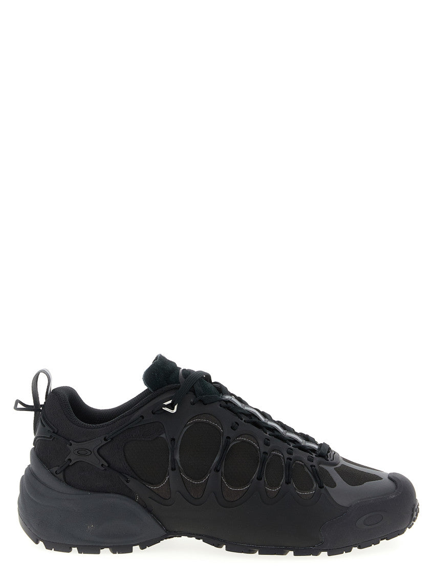 Black Lace Up Sneakers 1
