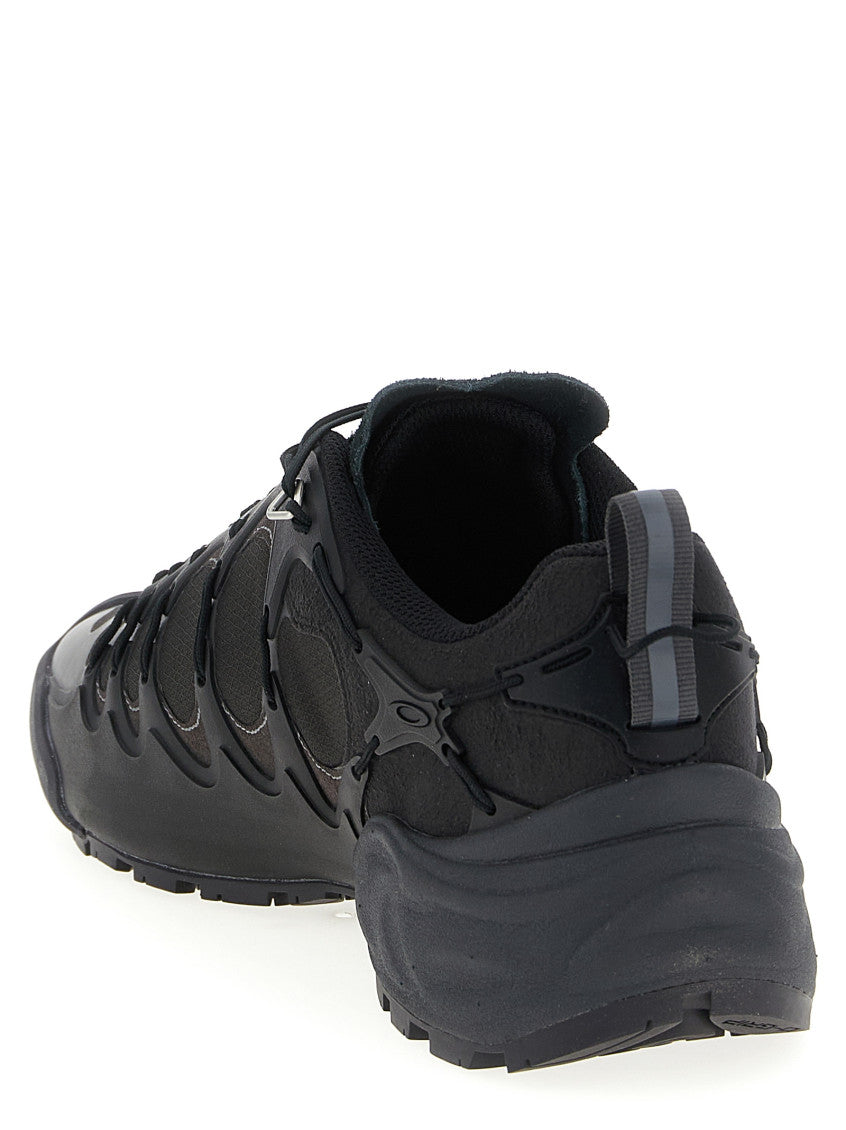Black Lace Up Sneakers 3