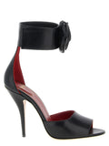 Black Ankle Strap Heels 1