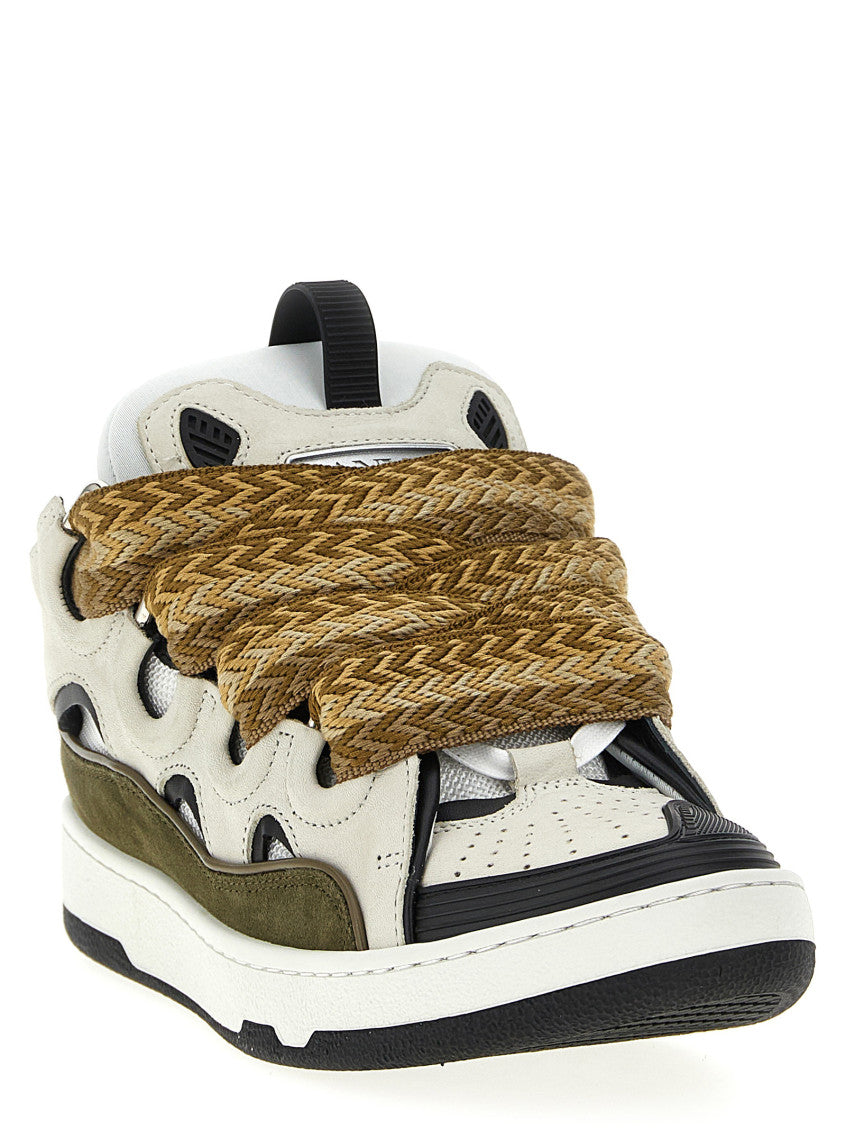 Multicolor Lace Up Sneakers 2