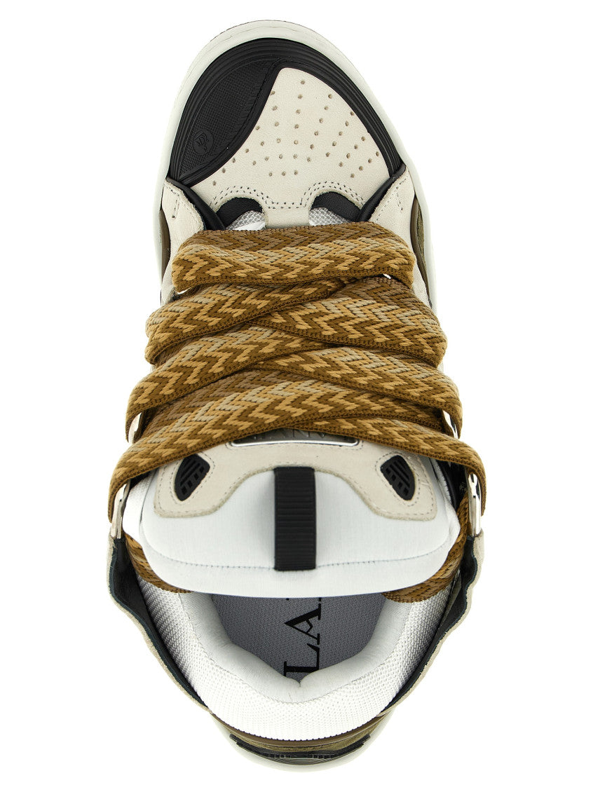 Multicolor Lace Up Sneakers 4