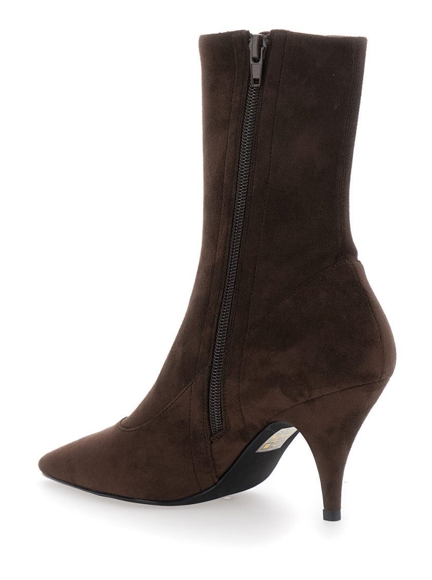 Brown Suede Boots 3