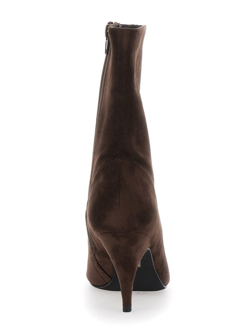 Brown Suede Boots 4