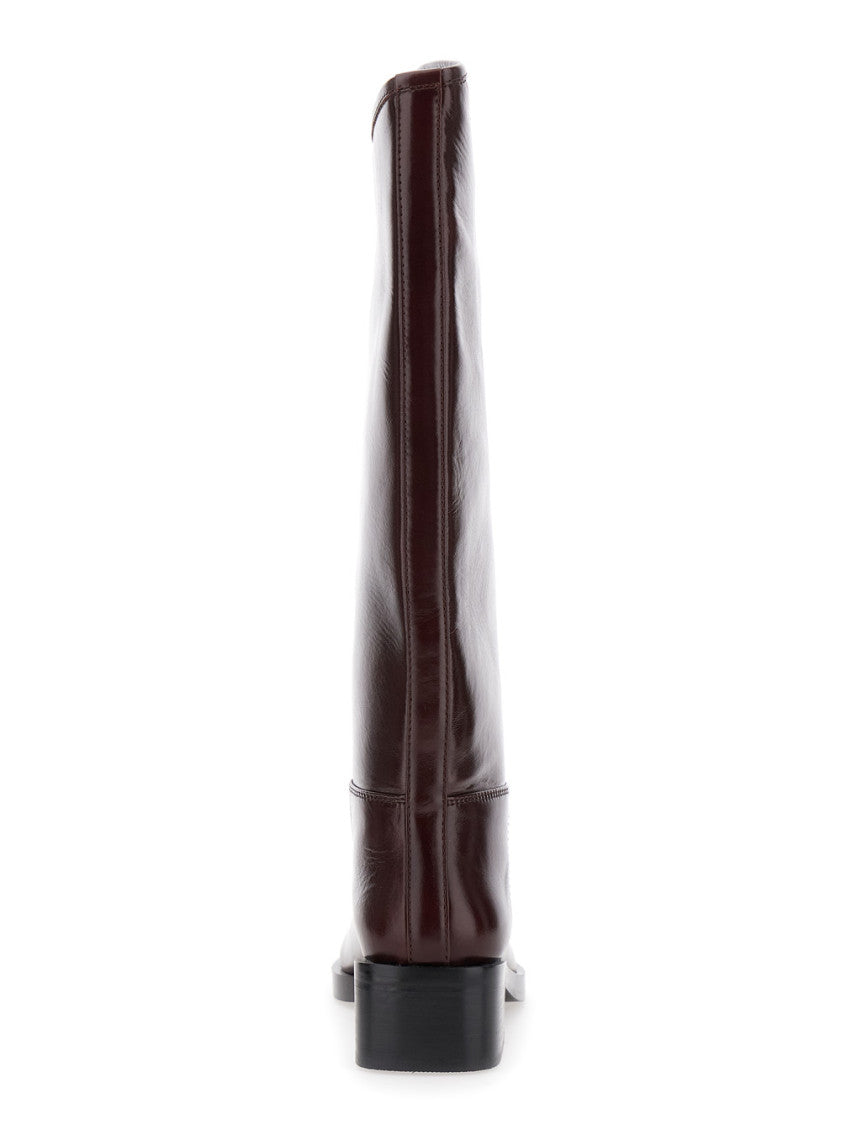 Brown Leather Boots 4