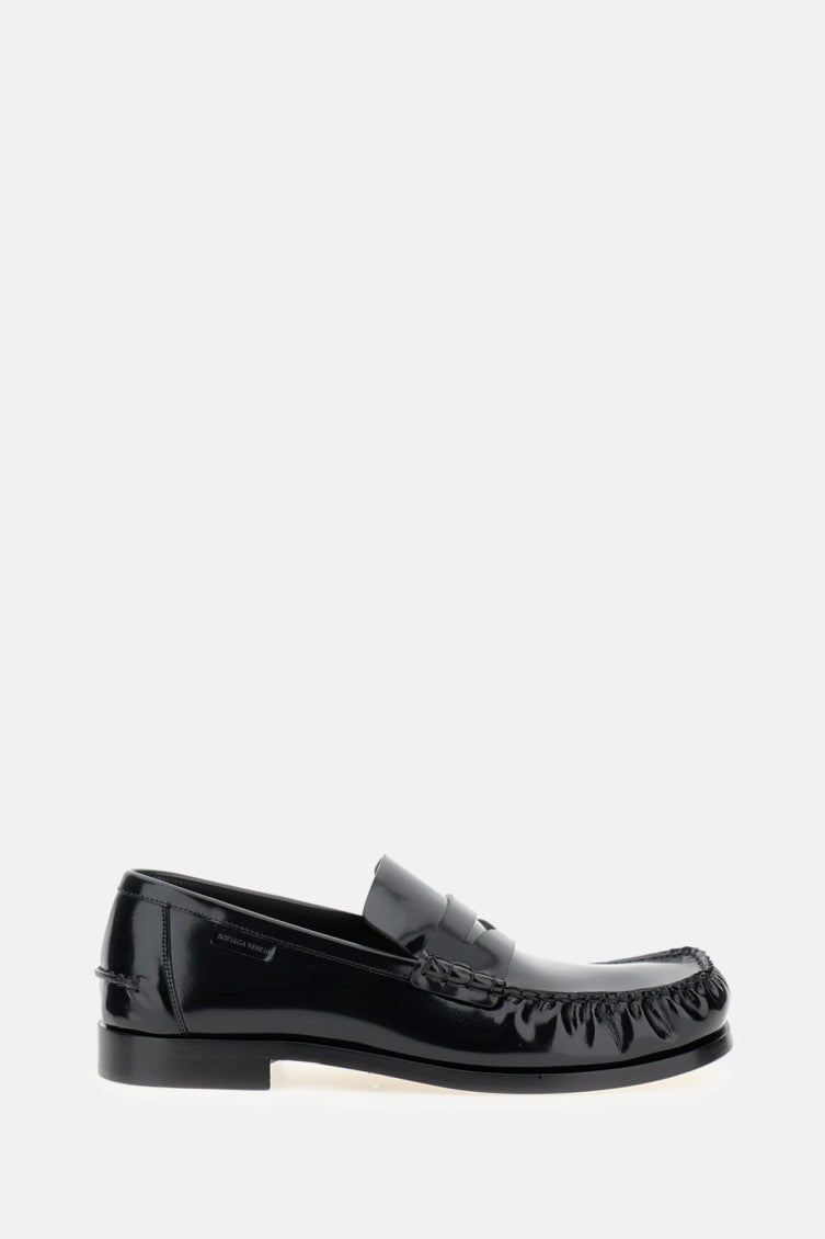 Black Leather Loafers 1