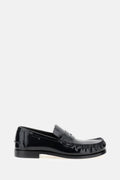 Black Leather Loafers 1