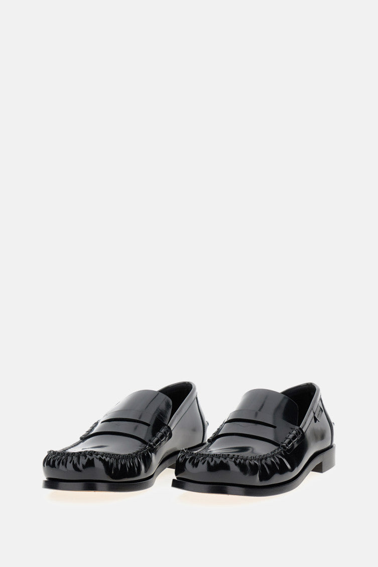 Black Leather Loafers 2