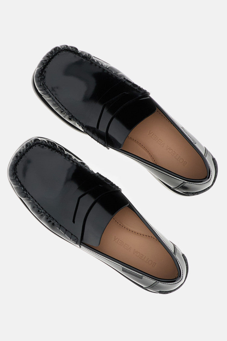 Black Leather Loafers 4