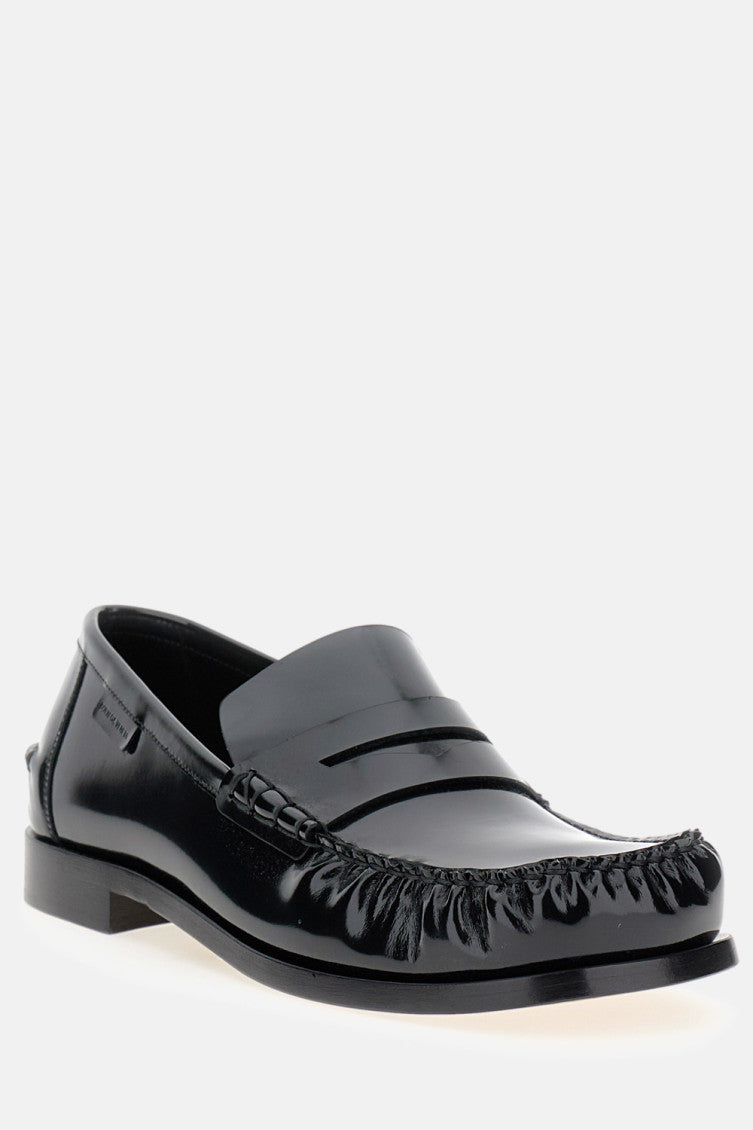 Black Leather Loafers 5