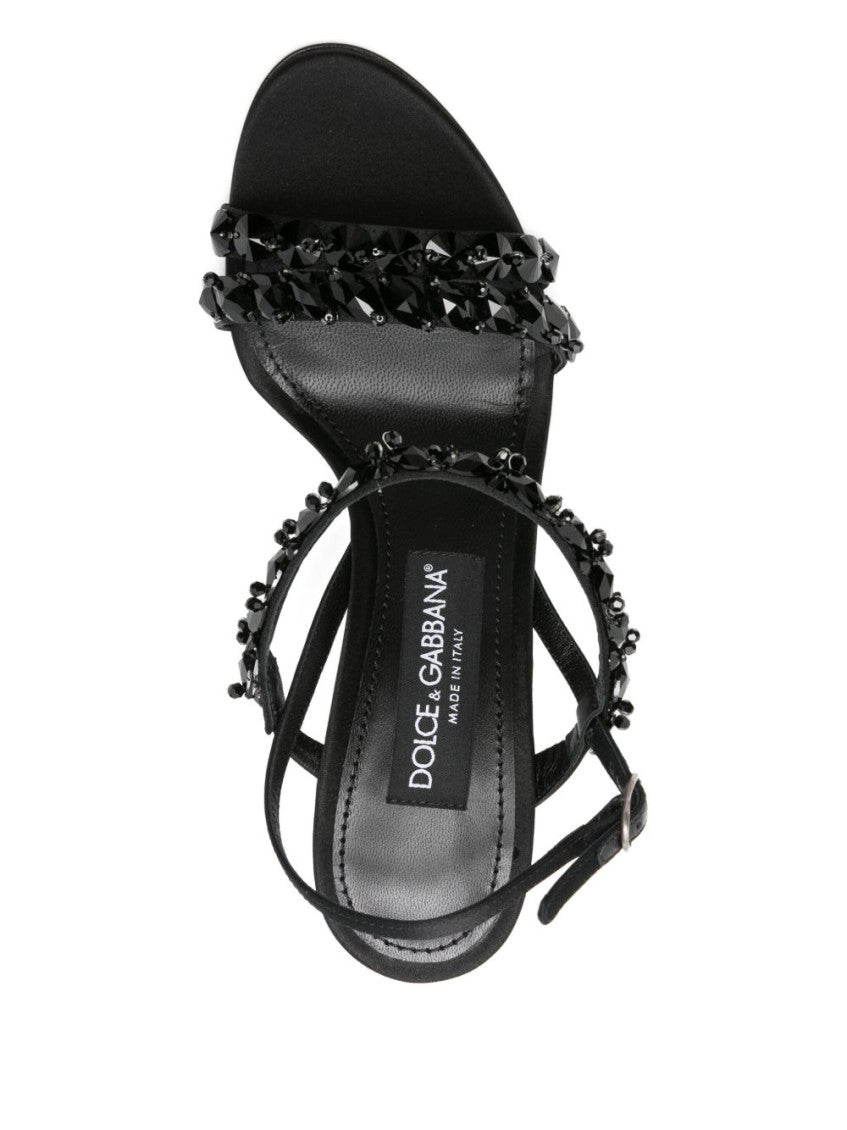 Black Open Toe Heels 3