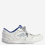 White Blue Logo Sneakers 1
