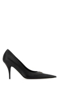 Black Leather Heels 1