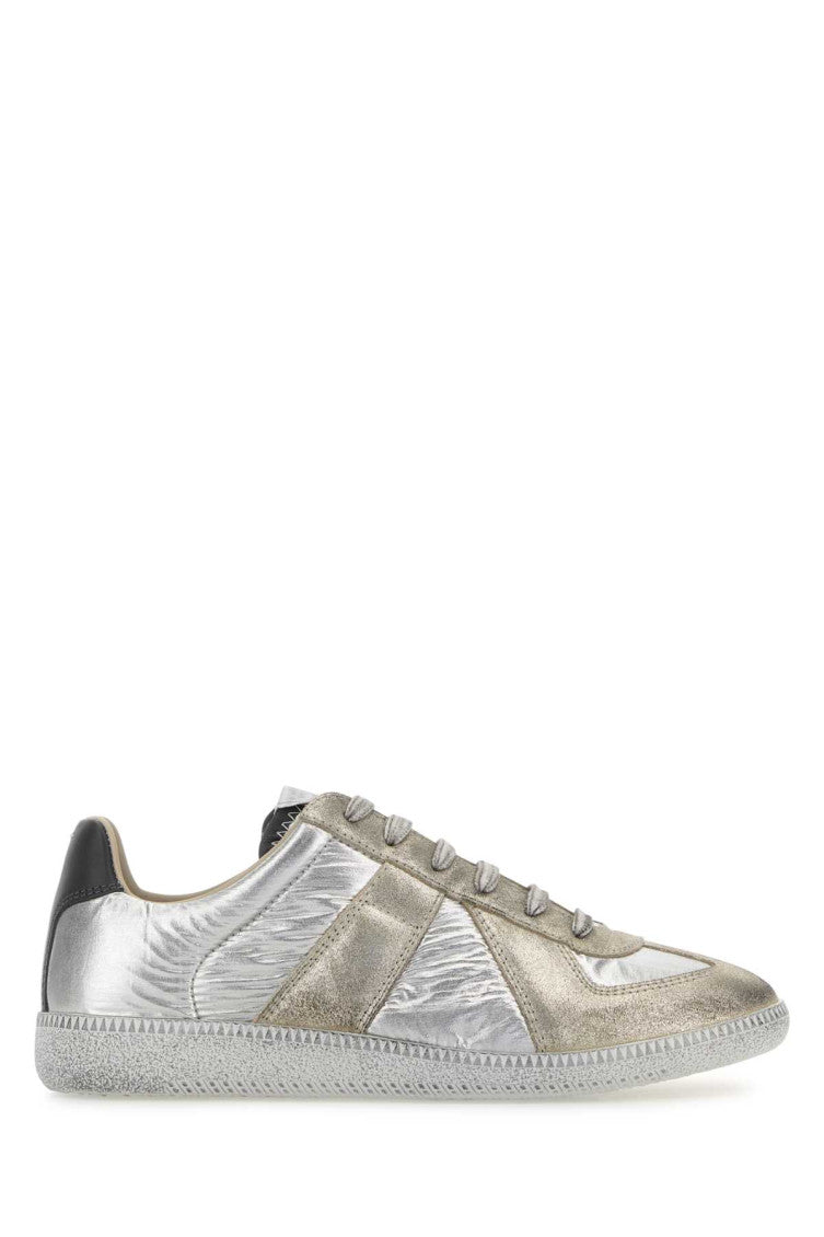 Gold Two-tone Sneakers 1