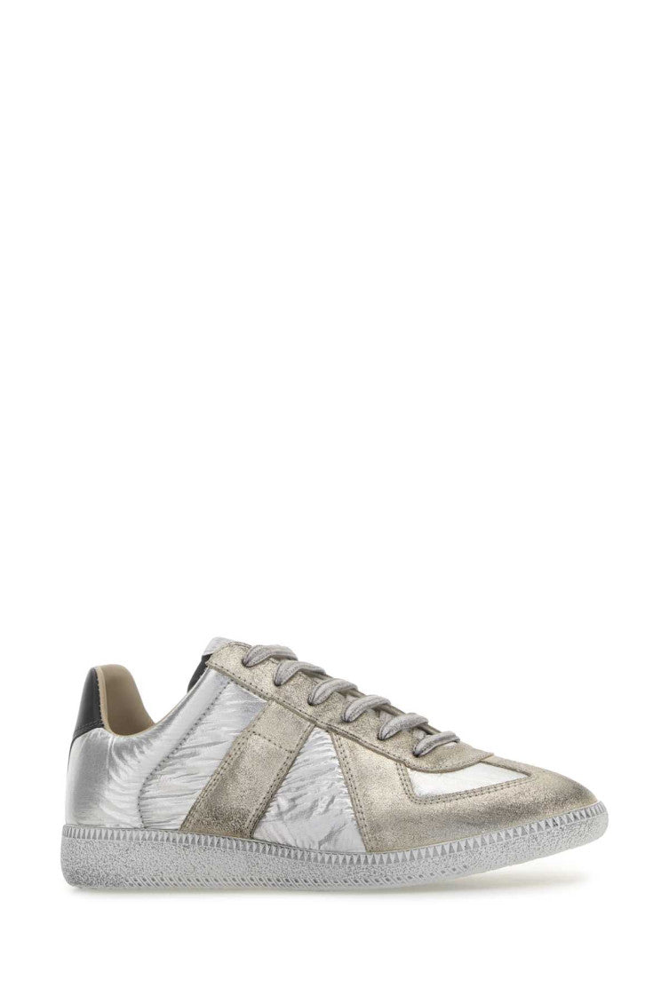 Gold Two-tone Sneakers 2
