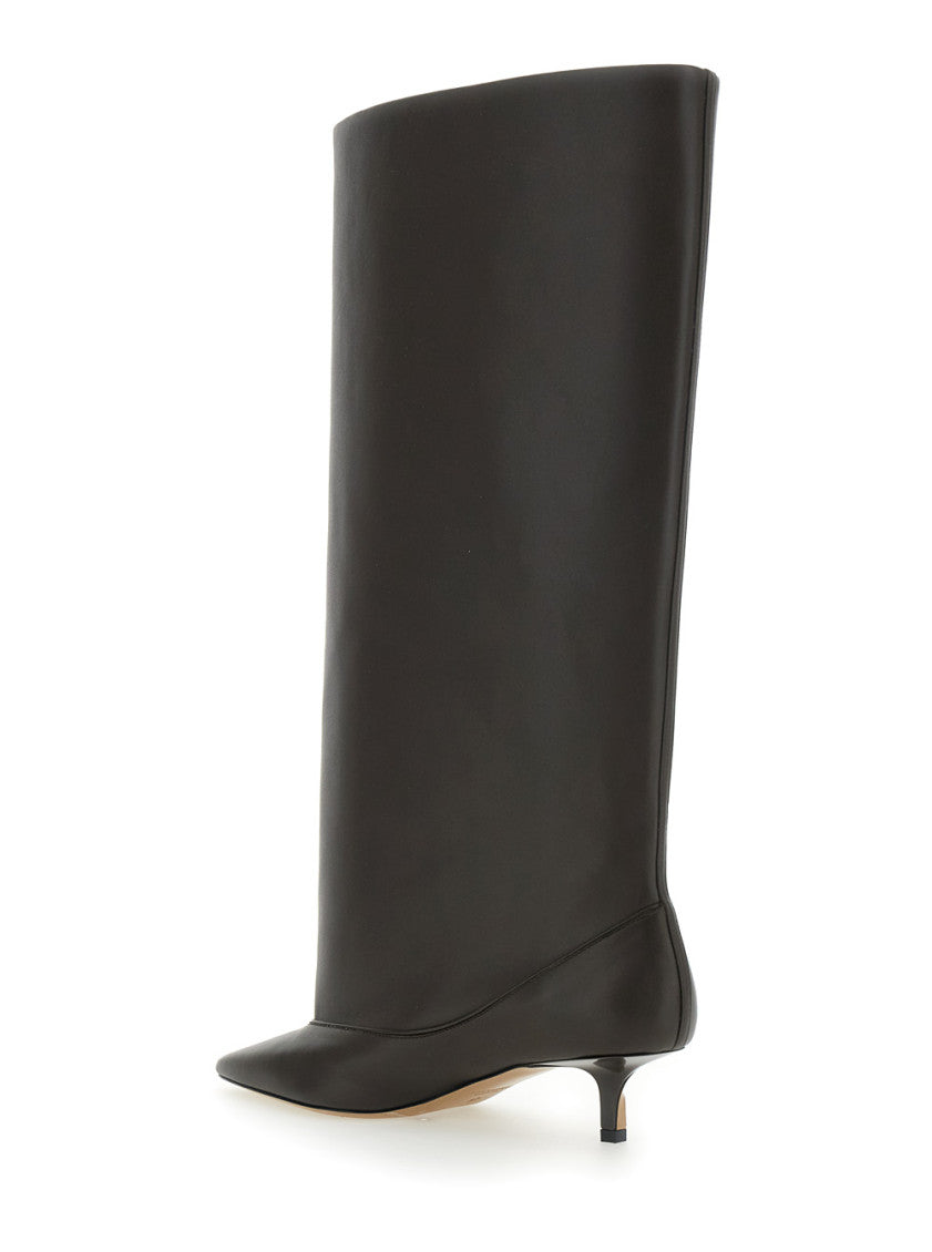 Dark Brown Leather Boots 3