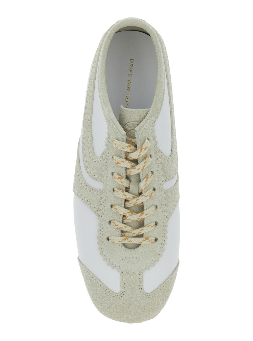 White Low Top Sneakers 4