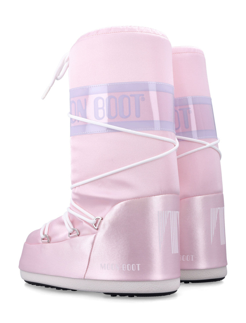 Pink Logo Boots 3