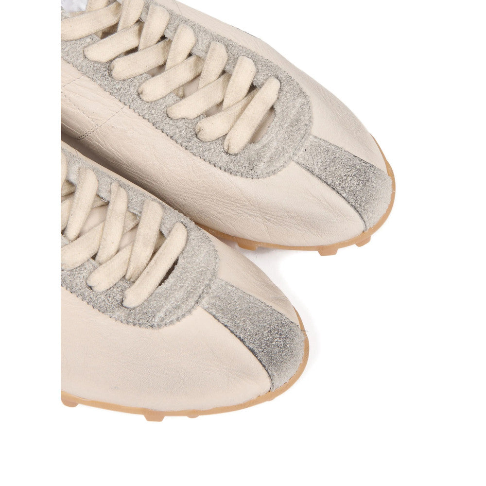 Light Pink Color-Block Sneakers 4