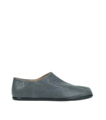 Grey Tabi Leather Loafers 1