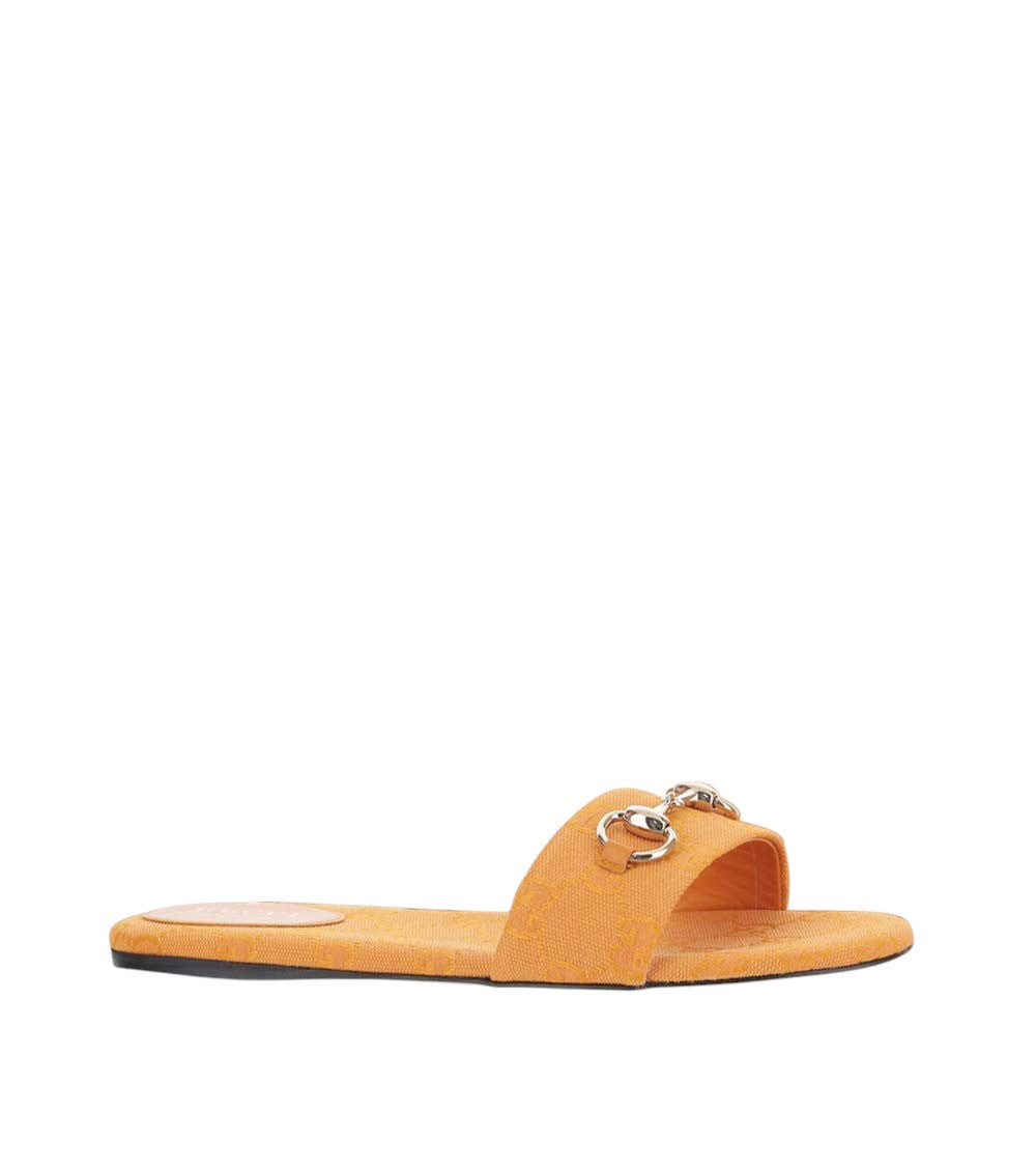 Orange Logo Flats 2