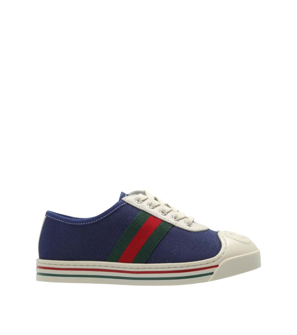 Blue Stripes Sneakers 1