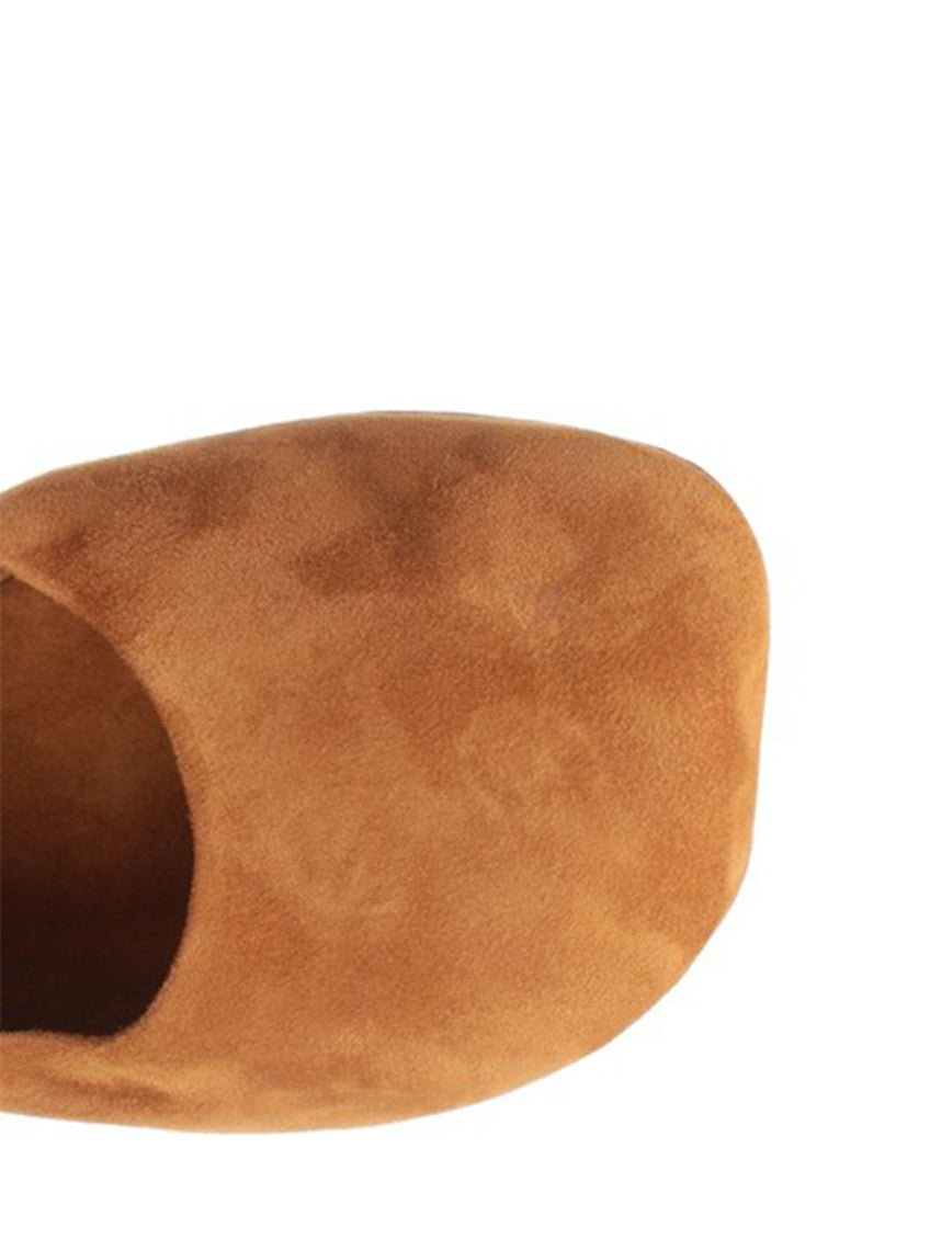 Brown Suede Ballet Flats 5