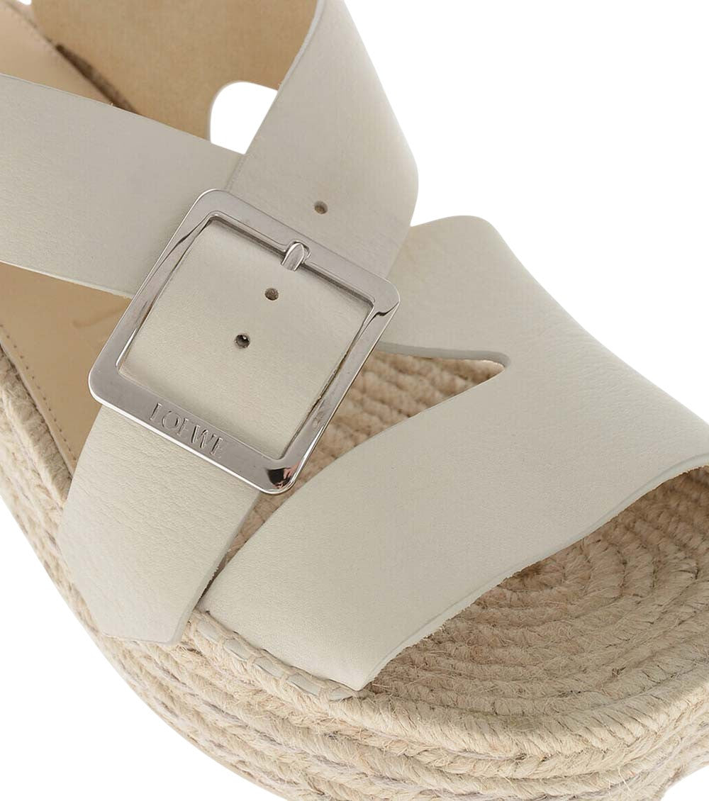 White Platform Sandals 3