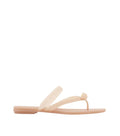 Pink Textured Vara Sandals 1