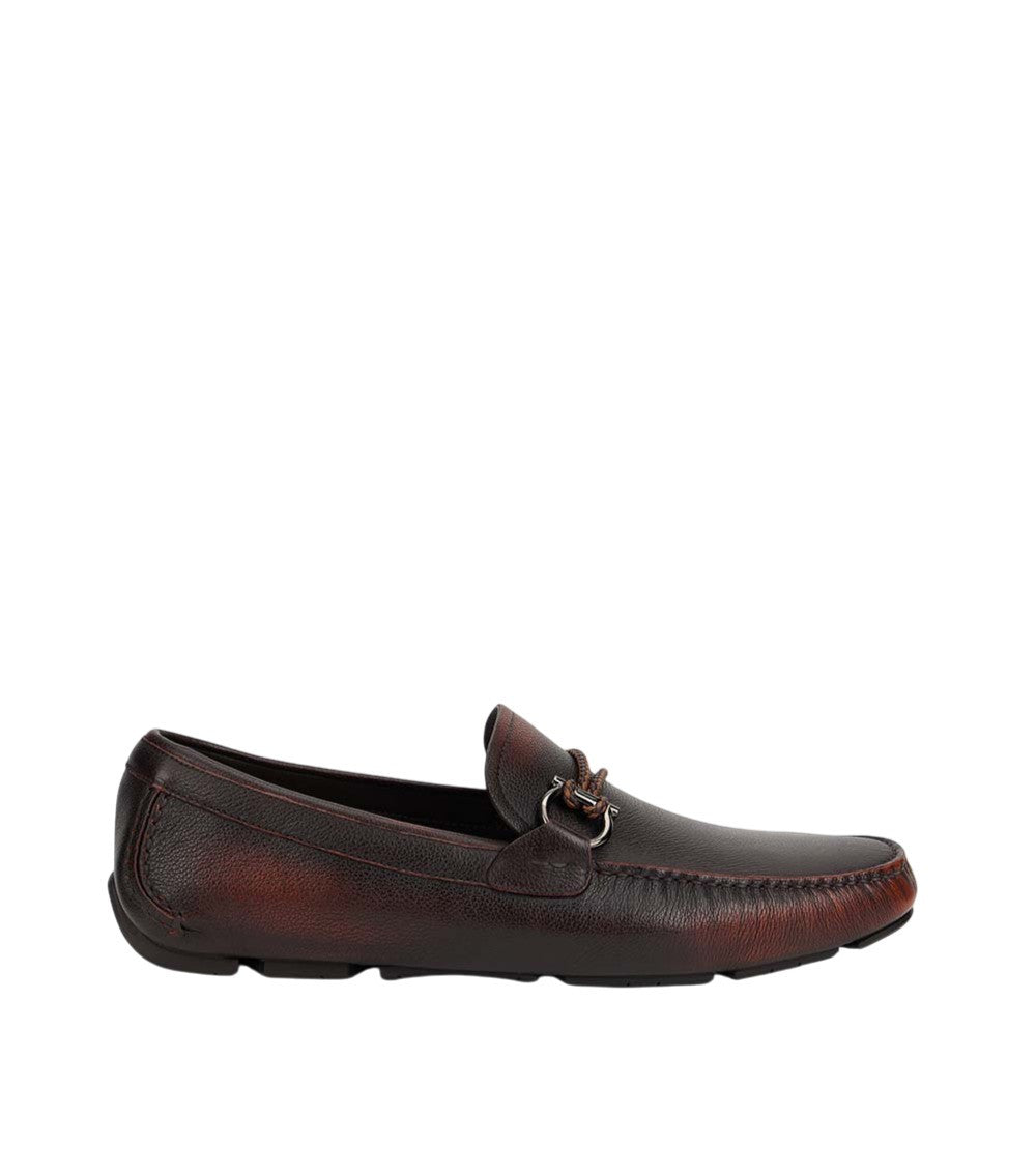 Brown Leather Loafers 1