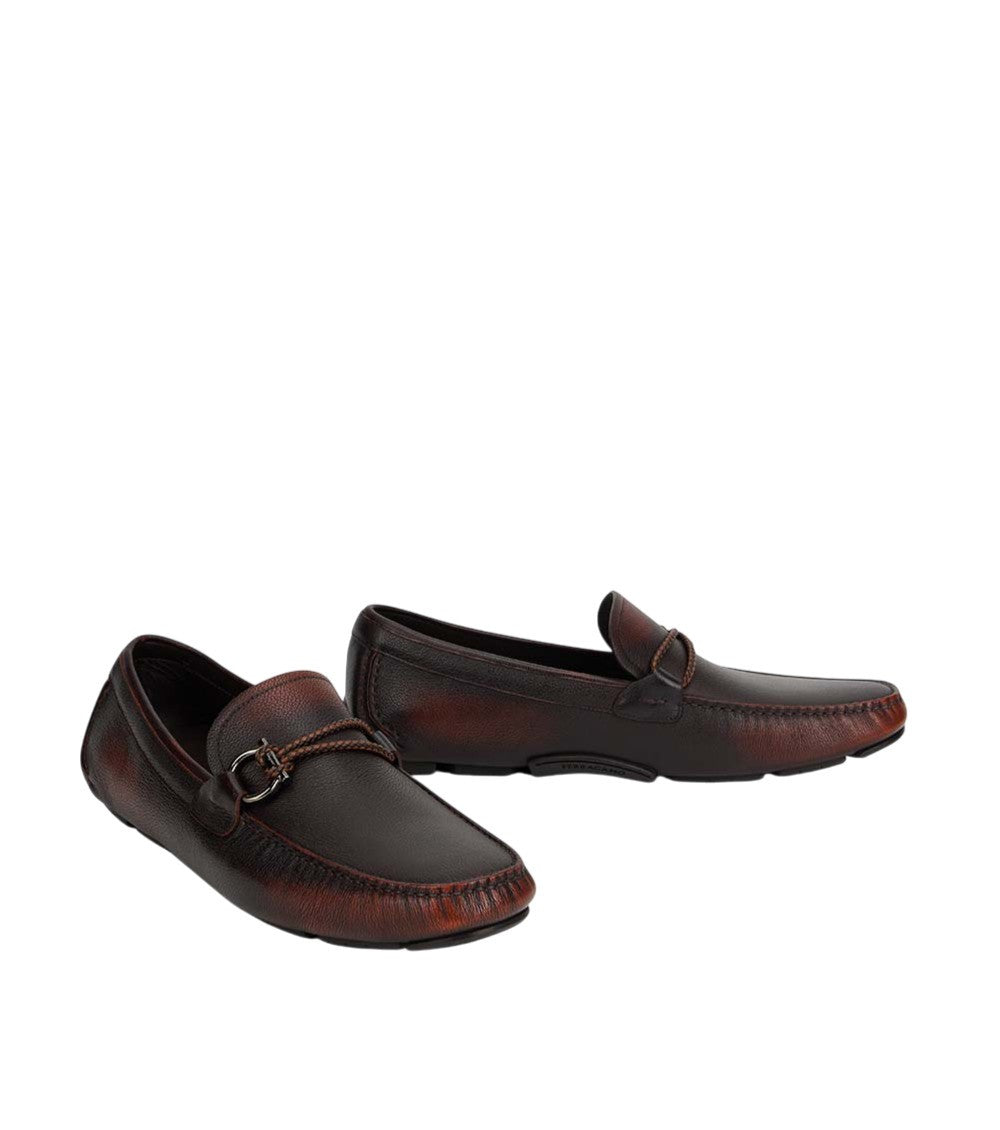 Brown Leather Loafers 2