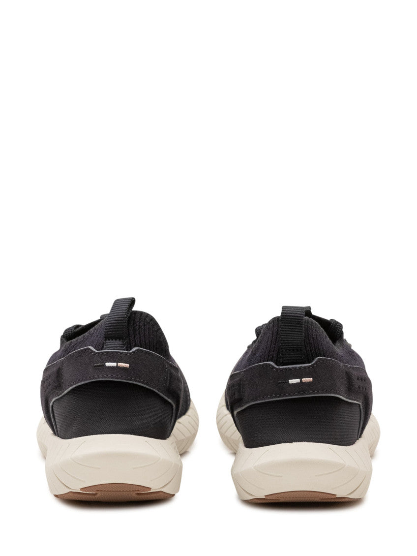 Black Motion Lace-up Sneakers 3
