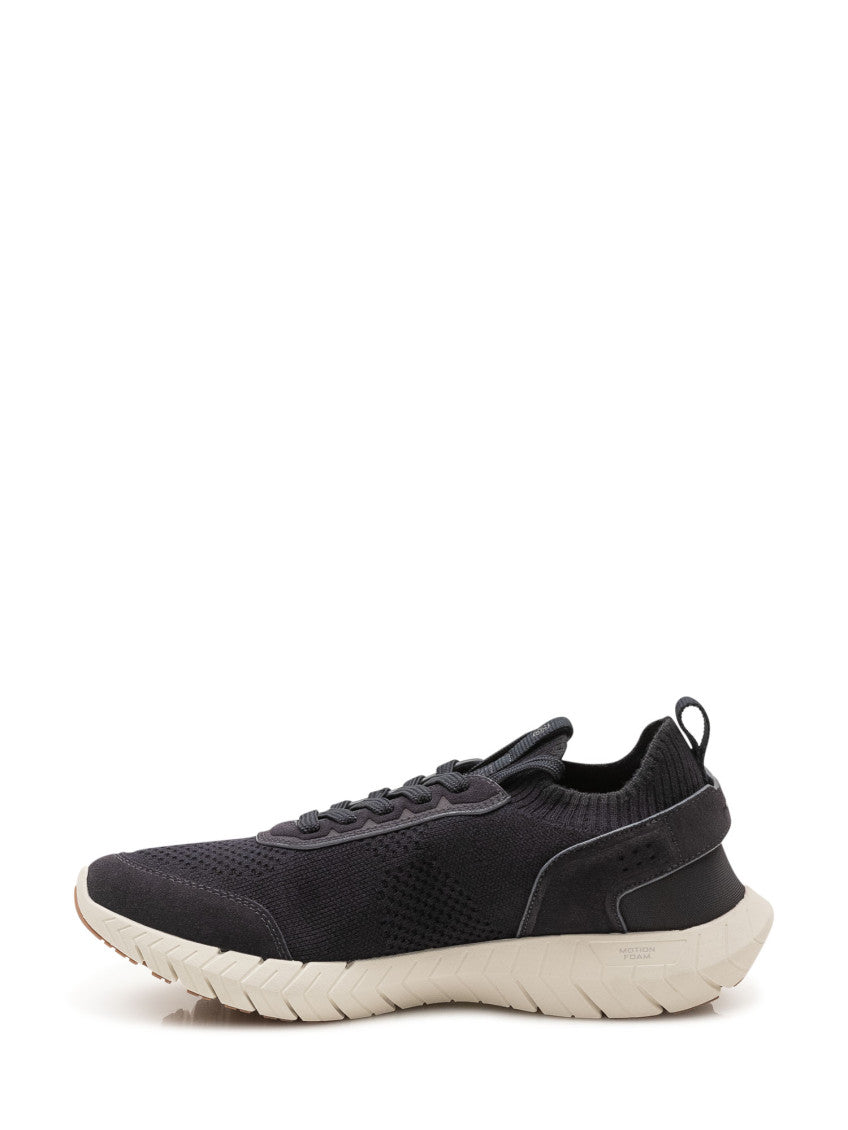 Black Motion Lace-up Sneakers 4