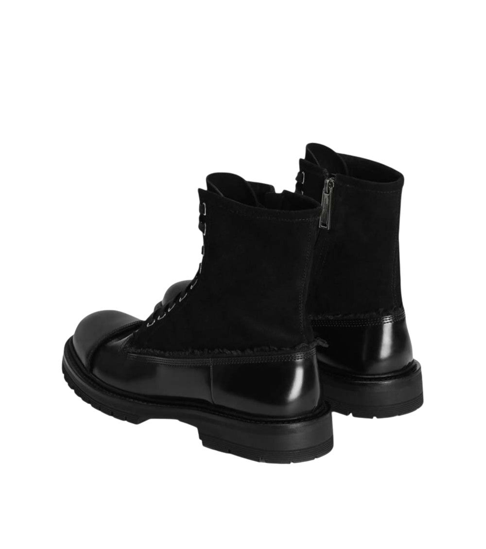Black Ankle Combat Boots 3