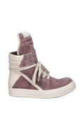 Purple Geobasket Leather Sneakers 1