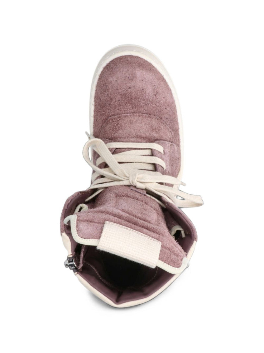 Purple Geobasket Leather Sneakers 4