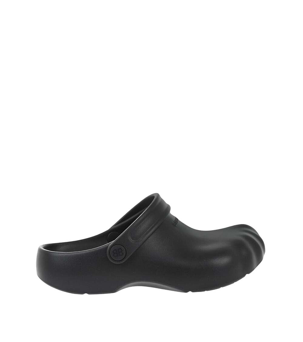 Black Sunday Molded Sandals 1