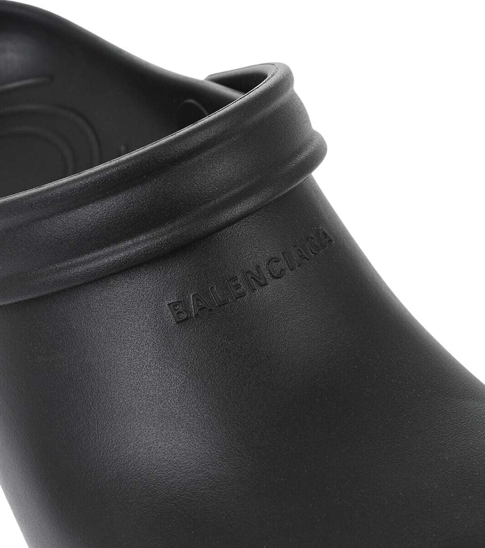Black Sunday Molded Sandals 4