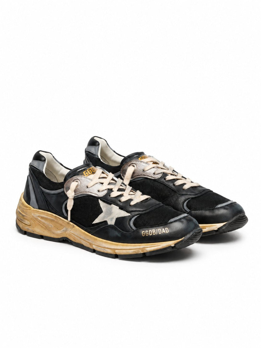 Black Logo Running Sneakers 2