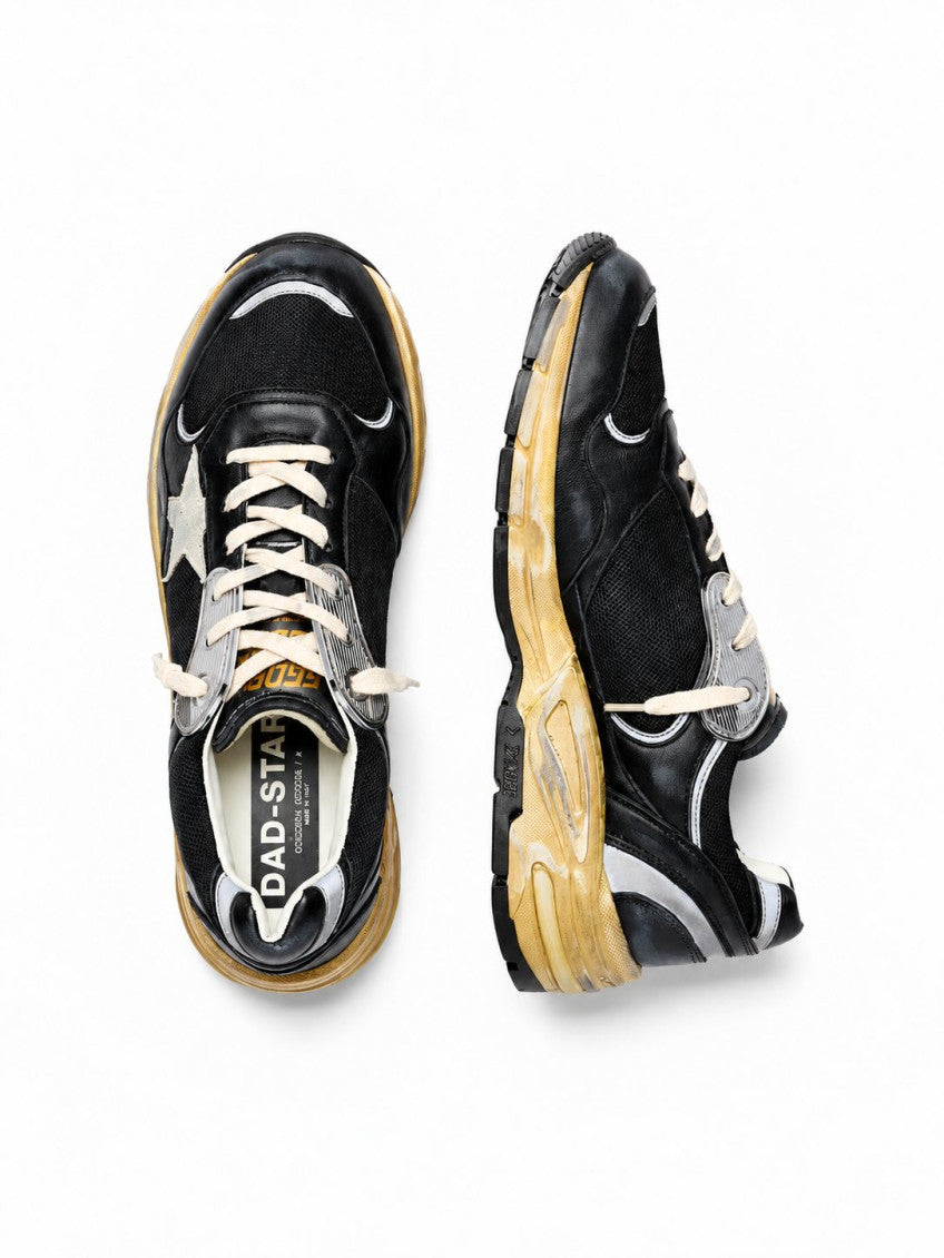 Black Logo Running Sneakers 3