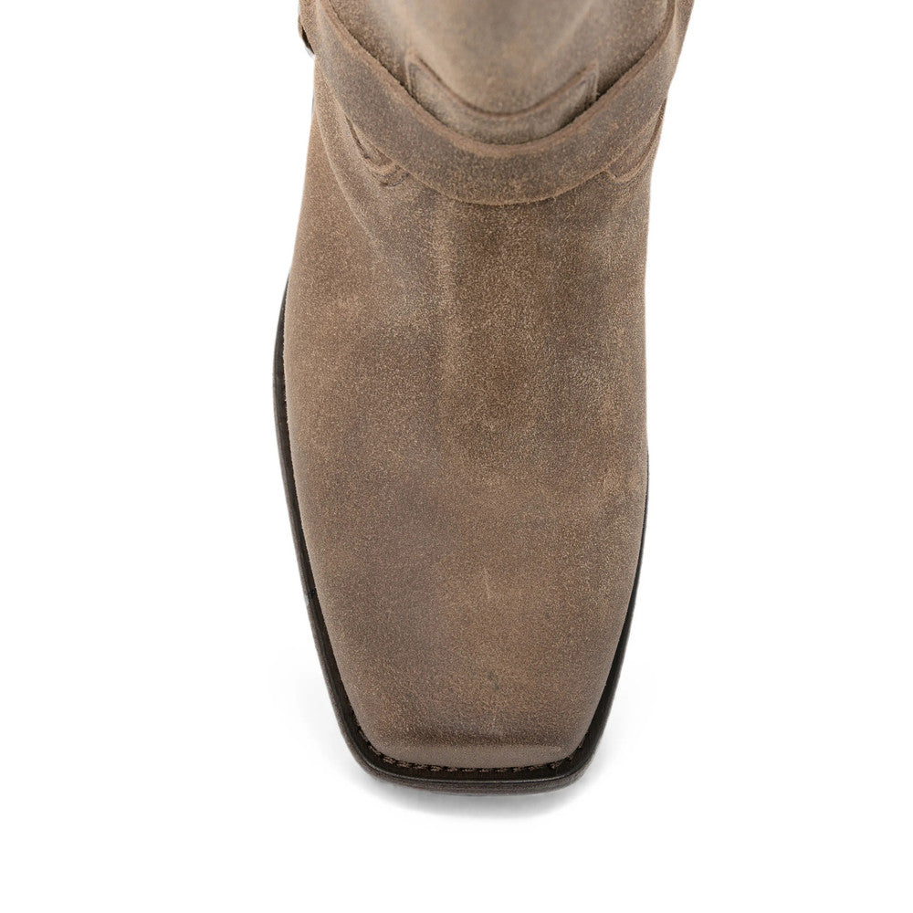 Taupe Suede Boots 3