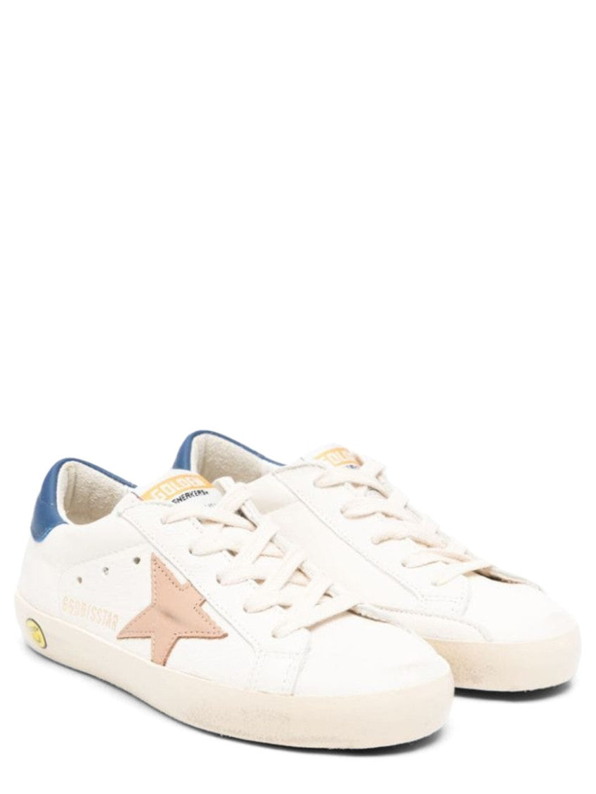 Kids White Logo Sneakers 2