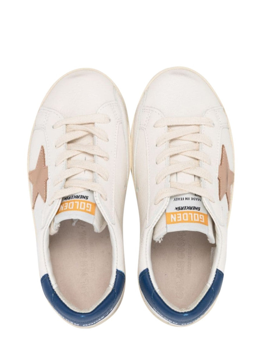 Kids White Logo Sneakers 3
