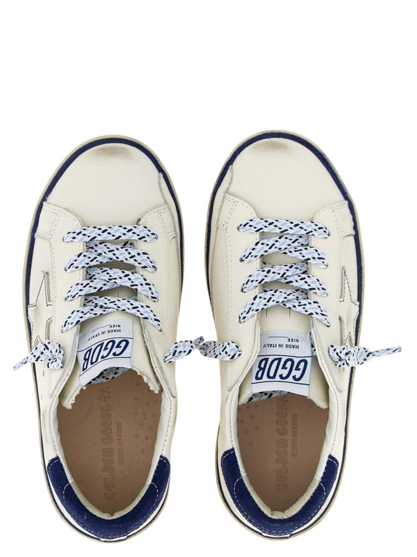 Boys White Super-star Sneakers 3