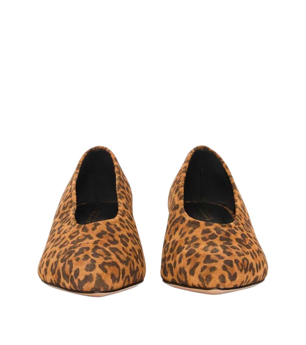 Leopard Print Slip-on Pumps 3