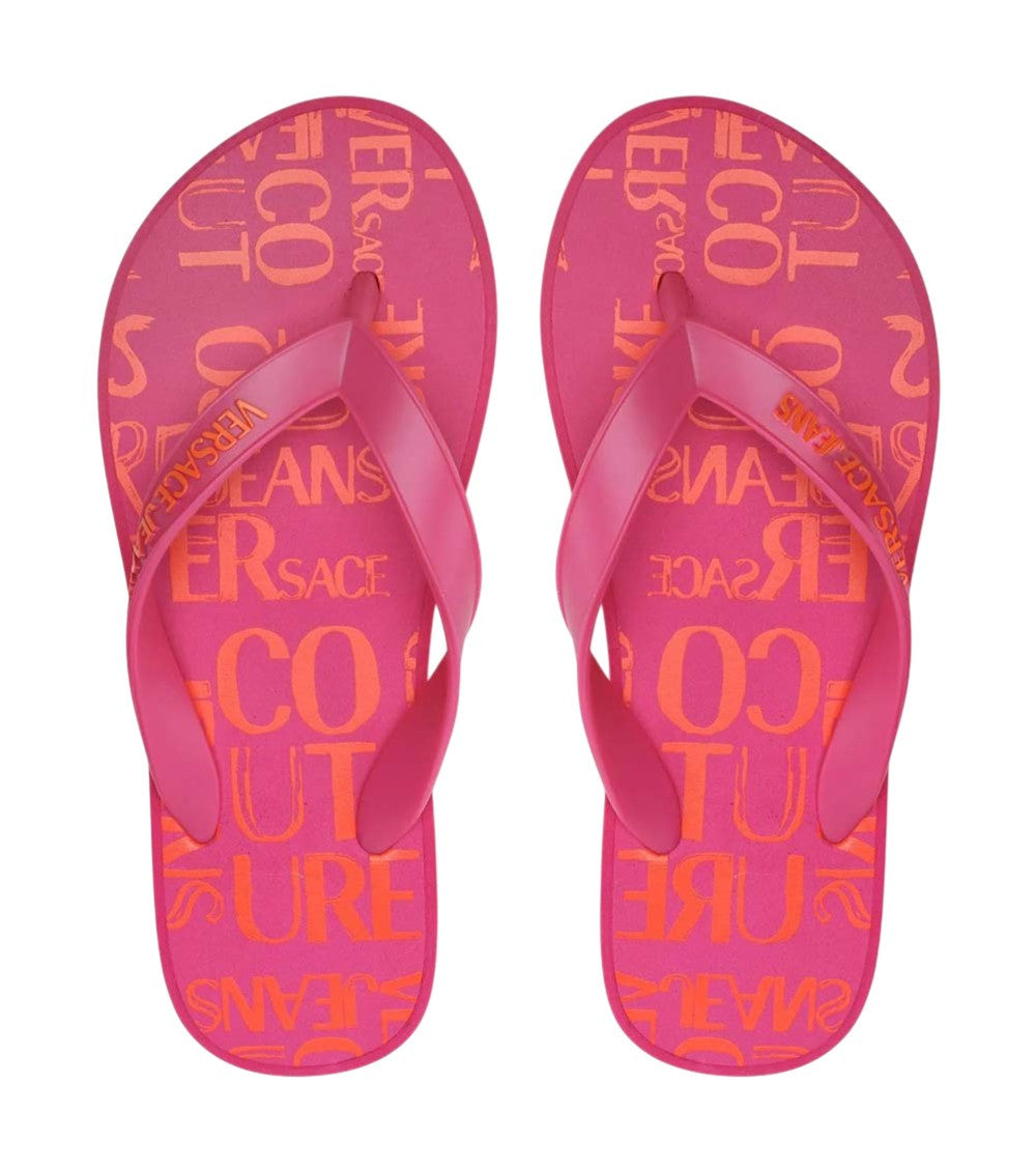 Pink Logo Slippers 4