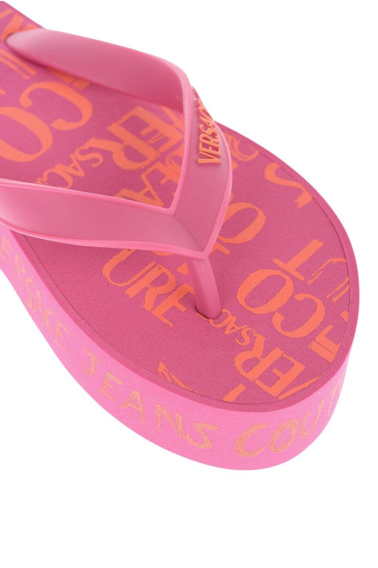 Pink Logo Slippers 5