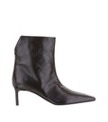 Black Leather Ankle Boots 1